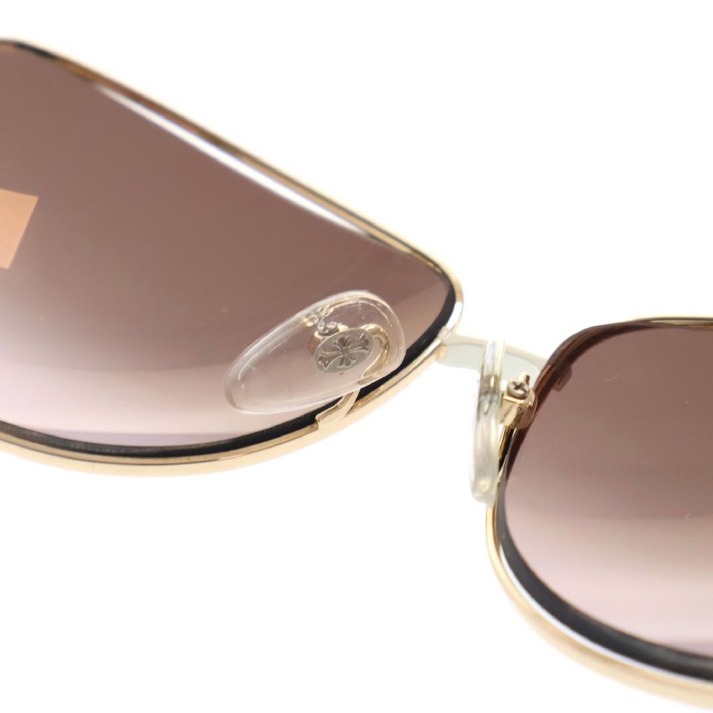 CHROME HEARTS (クロムハーツ) QUIM ティアドロップ レザーテンプル  