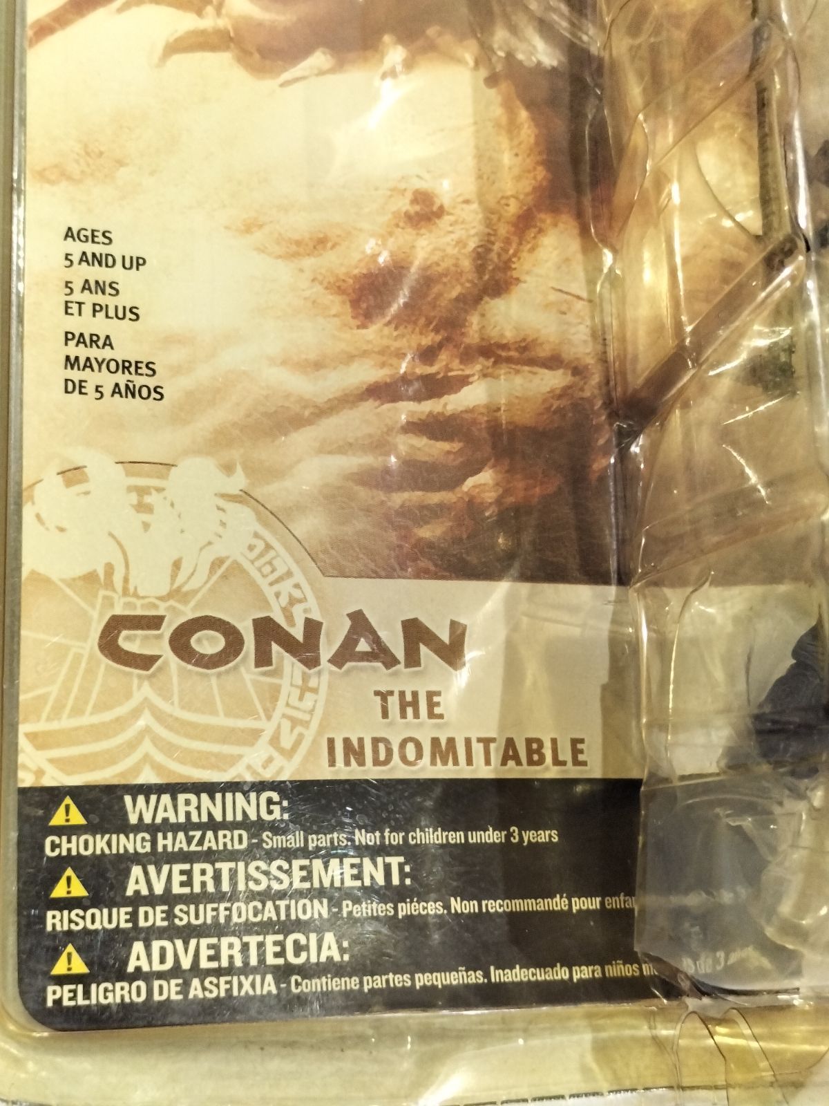 未開封保管品】雪原の死闘！マクファーレントイ コナン・ザ・インドミ