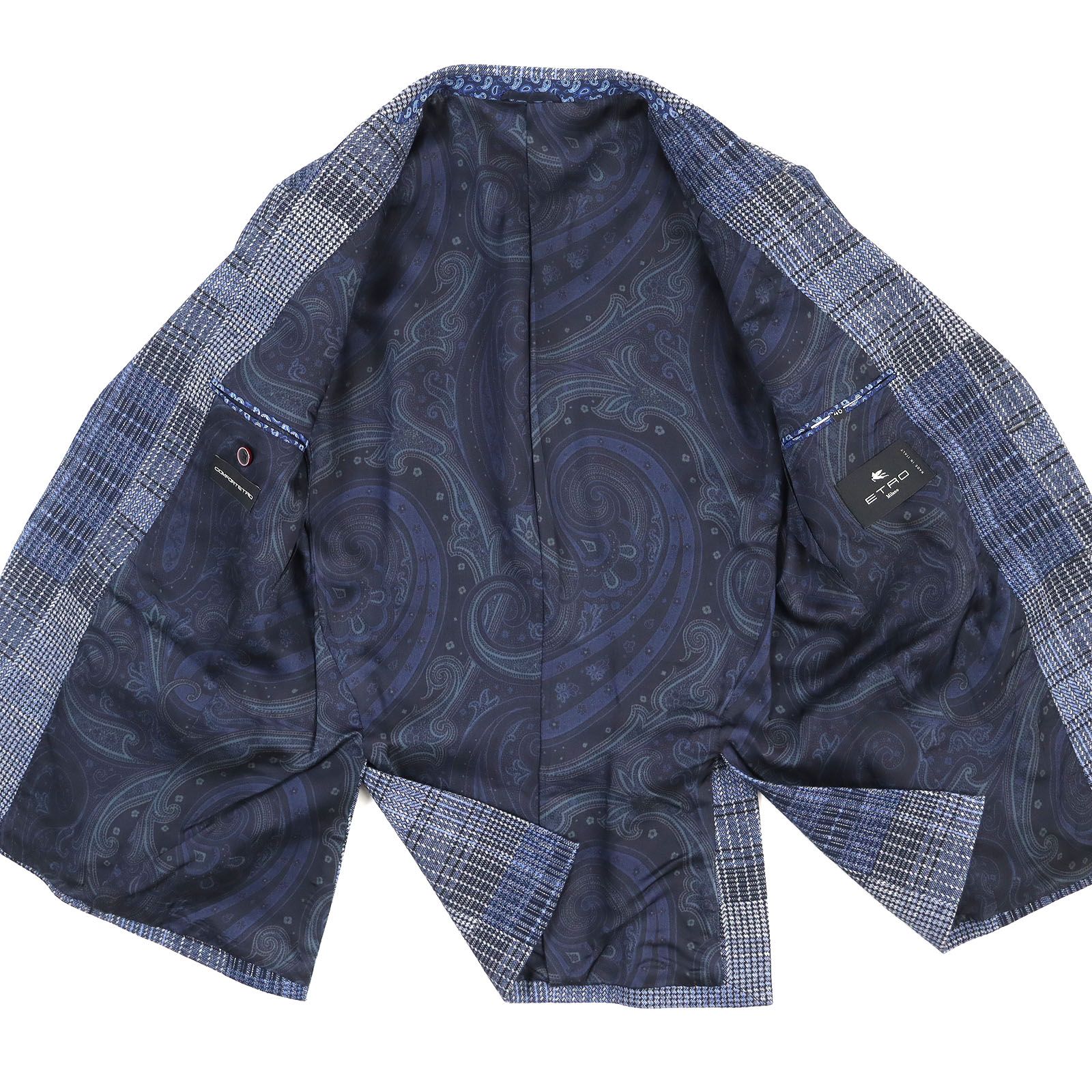 極美品△ETRO エトロ 2021年製 リネン・シルク混 COMFORTETRO
