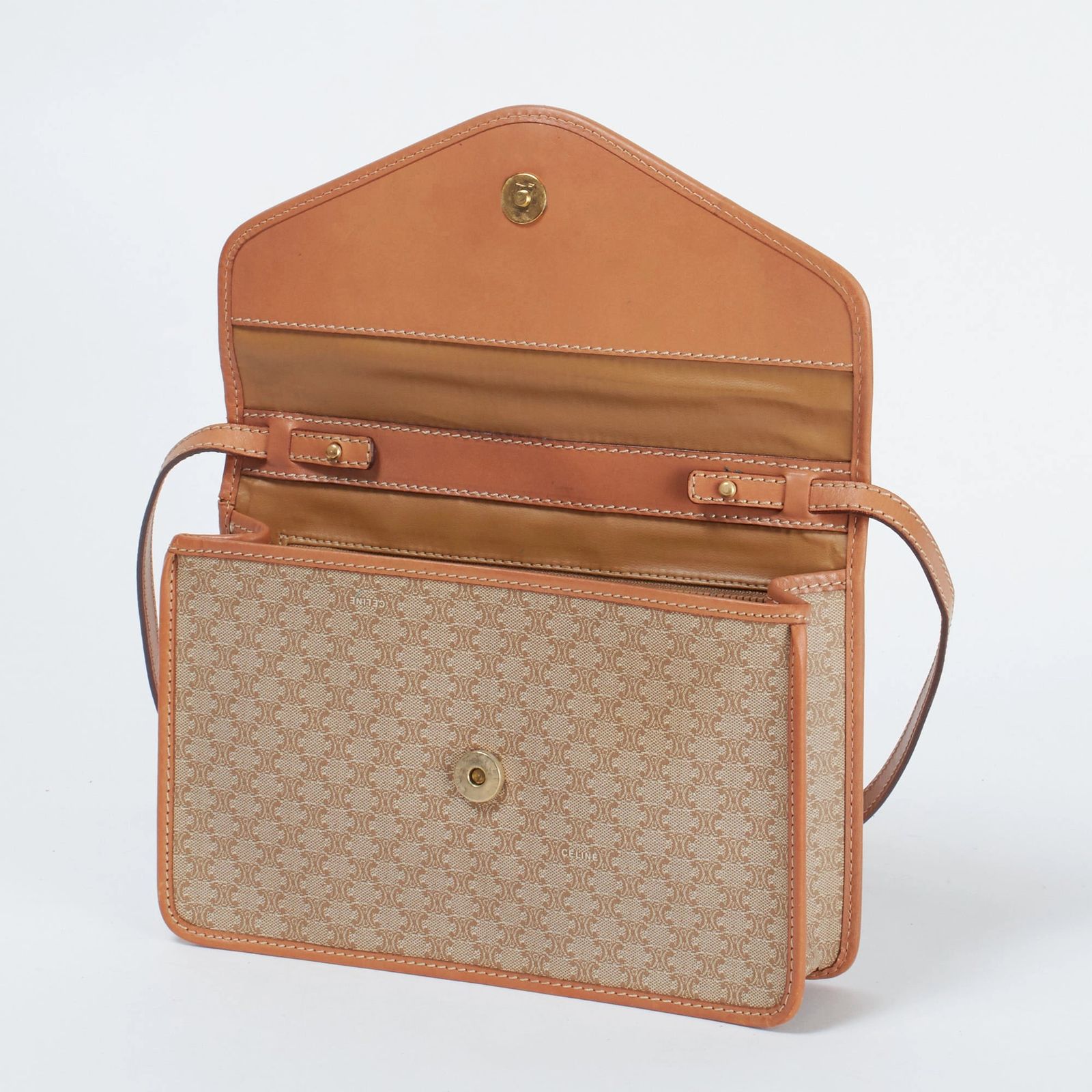 CELINE/セリーヌ】マカダム PVC トリオンフショルダーバッグ