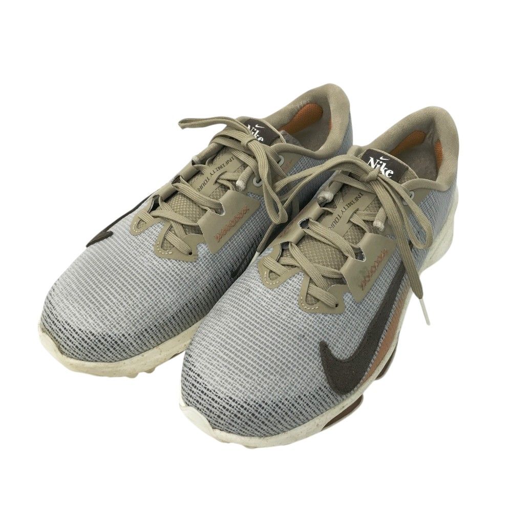 NIKE GOLF ナイキゴルフ FN6848-001 AIR ZOOM INFINITY TOUR NRG ゴルフシューズ  グレー系 27.5cm [240101405484] ゴルフウェア メンズ ストスト
