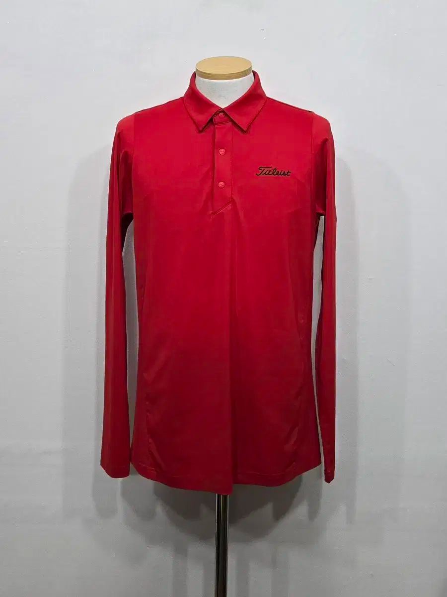 95 メンズ タイトリスト ゴルフウェア 長袖 赤