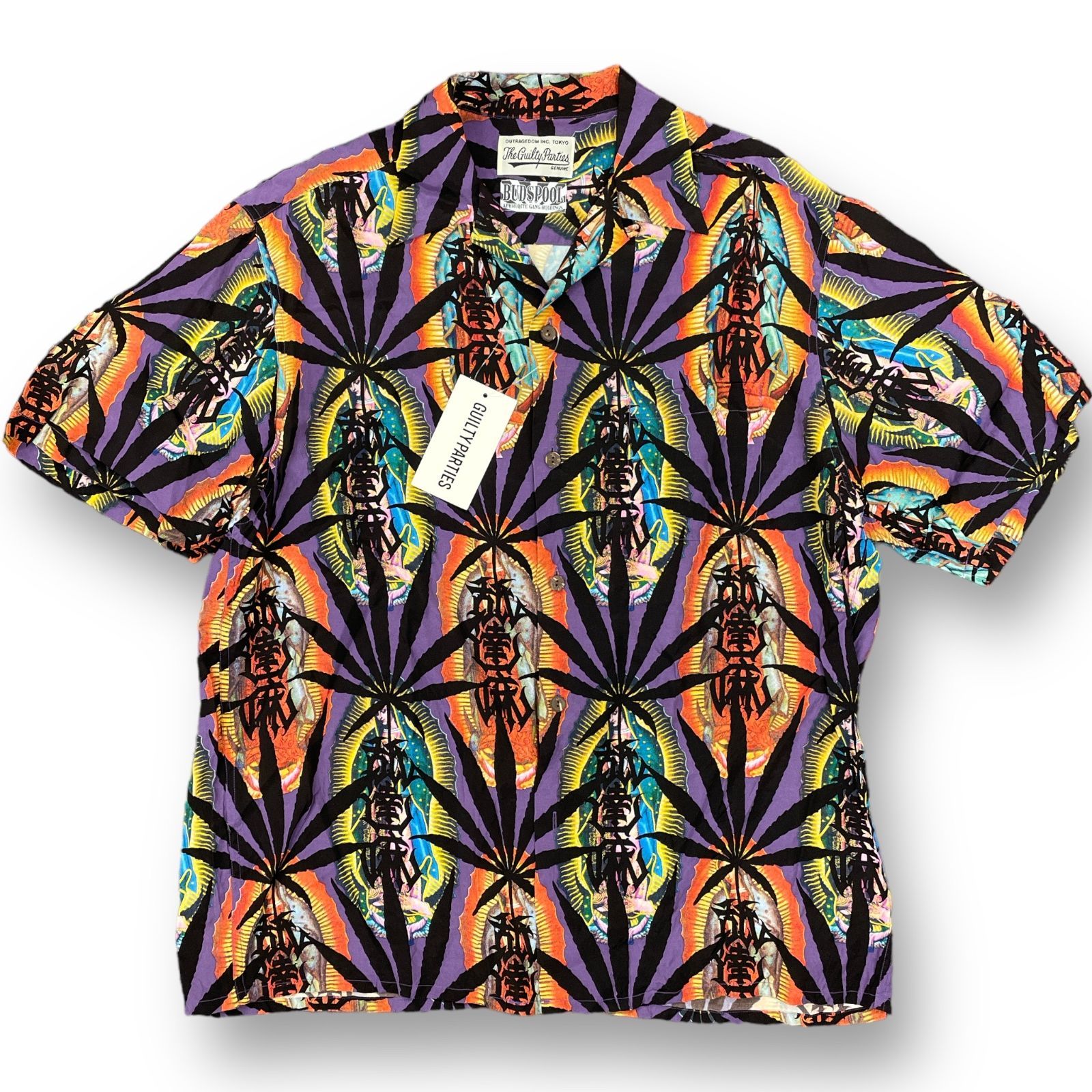 WACKOMARIA 舐達麻 HAWAIIAN SHIRT 舐達麻、メンバー愛用のブランド「WACKO MARIA」とコラボ - KAI-YOU