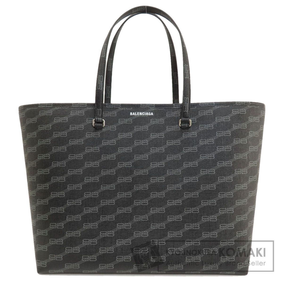BALENCIAGA バレンシアガ 702703 総柄 トートバッグ コーティング 