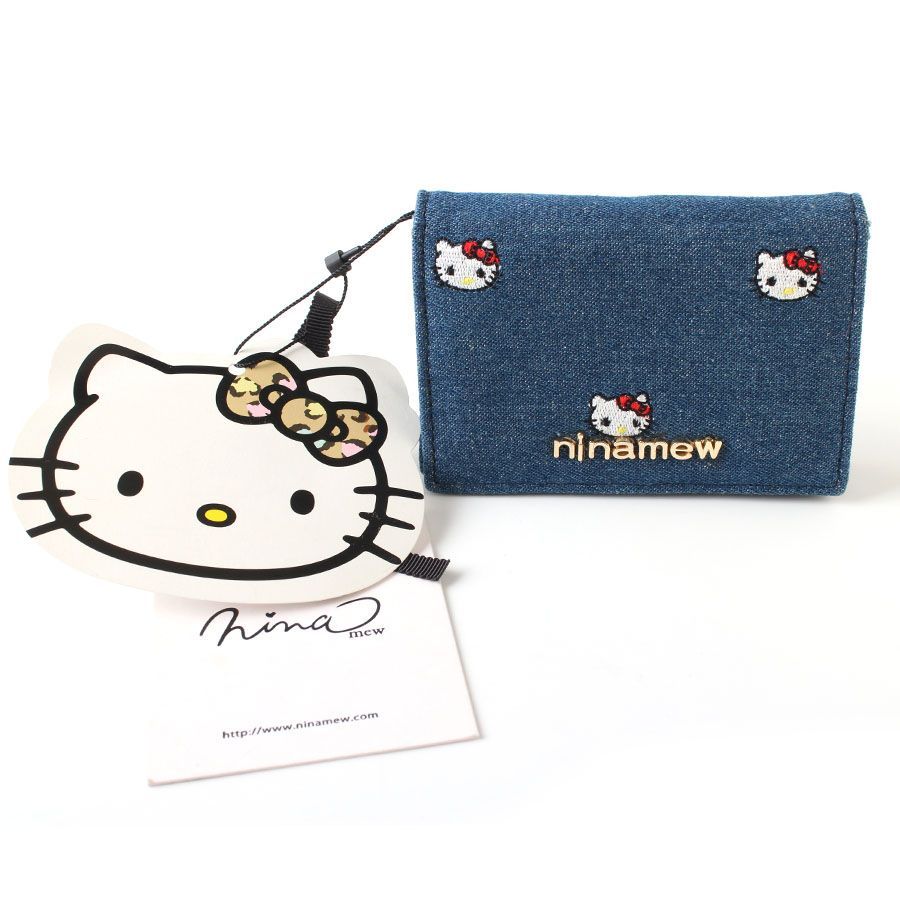 MHR0207 未使用 ハローキティ × ニーナミュウ Ninamew カードケース