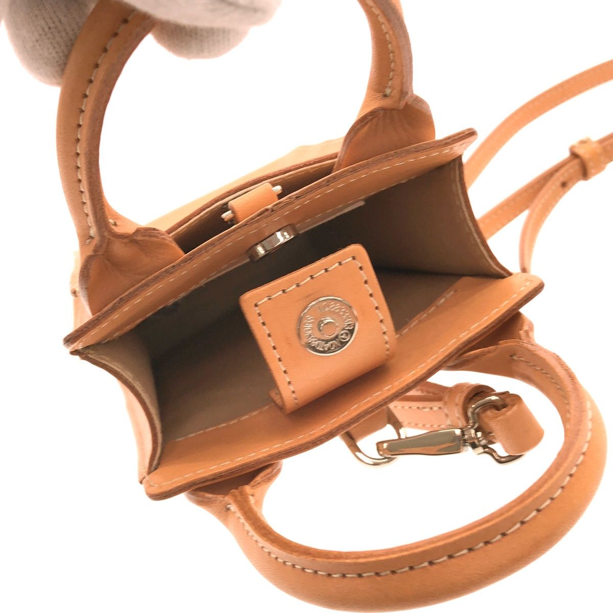 Rich I リッチアイ LEATER HELMET BAG・NANO レザーヘルメットバッグ 