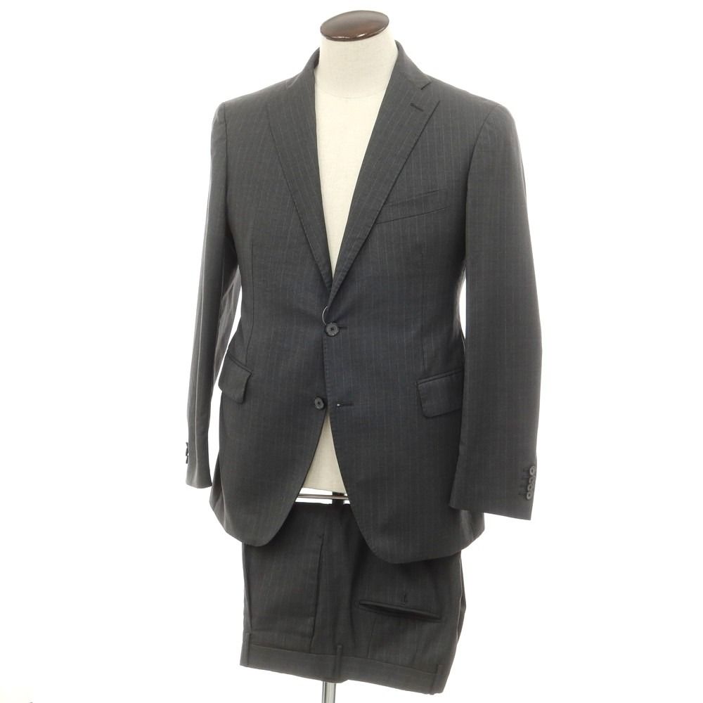 極美品】シンプリシテプリュス ビジネススーツ フランネル カノニコ 2b