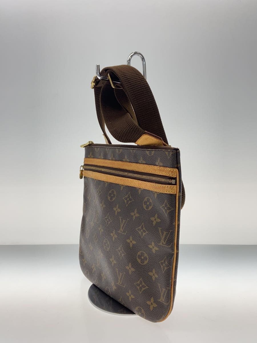 LOUIS VUITTON ポシェット・ボスフォール_モノグラム・キャンバス_BRW PVC ブラウン モノグラム - メルカリ