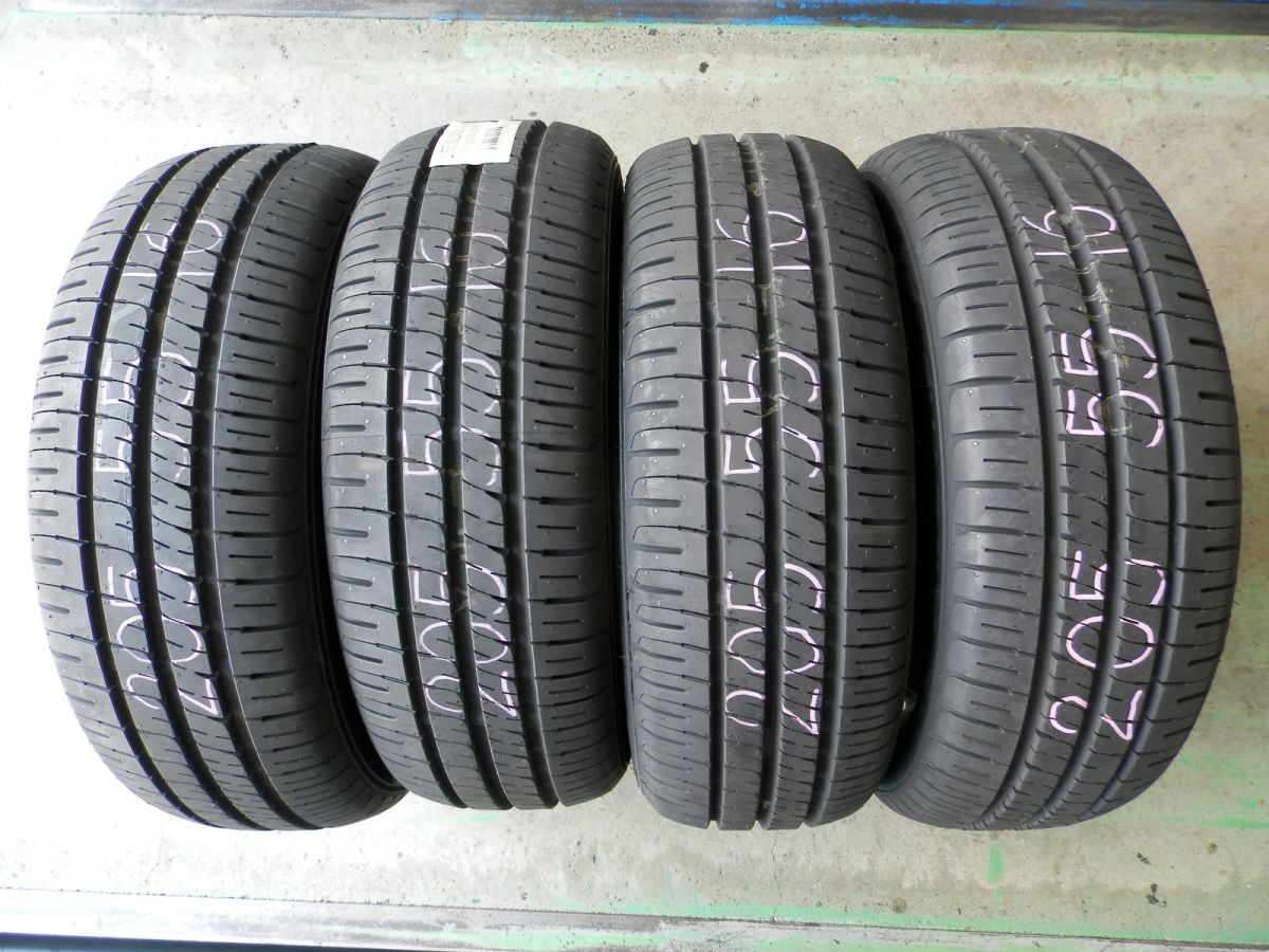 205/55R16 ダンロップ ENASAVE EC204 ラジアルタイヤ 4本SET