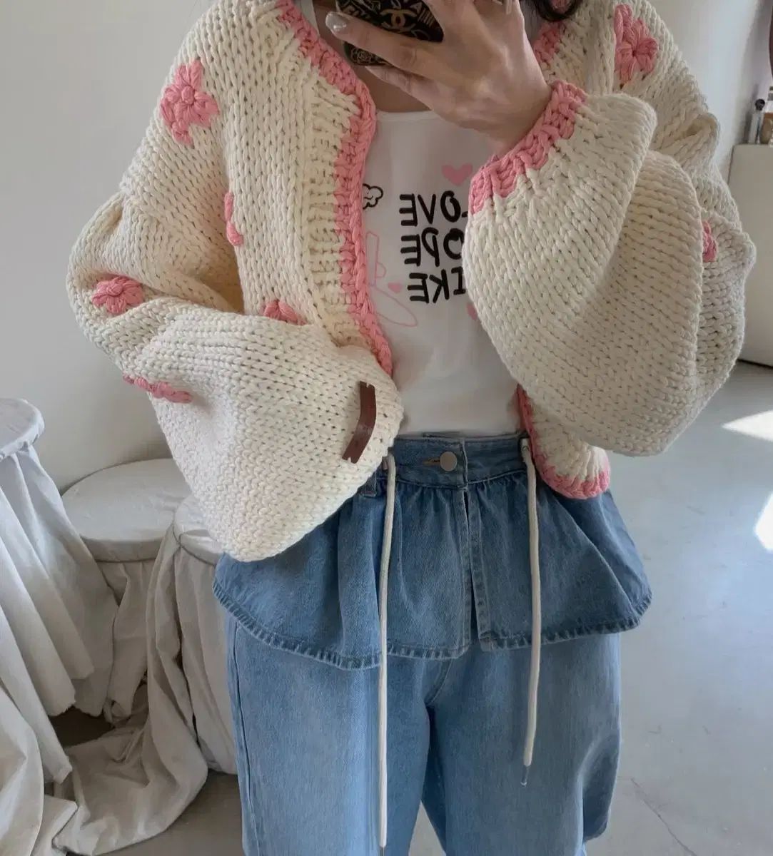 花 刺繡