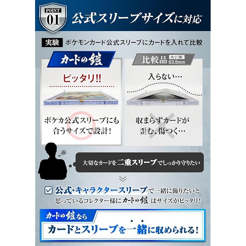 sunista カードの鎧 マグネットローダー 35pt 【公式スリーブ