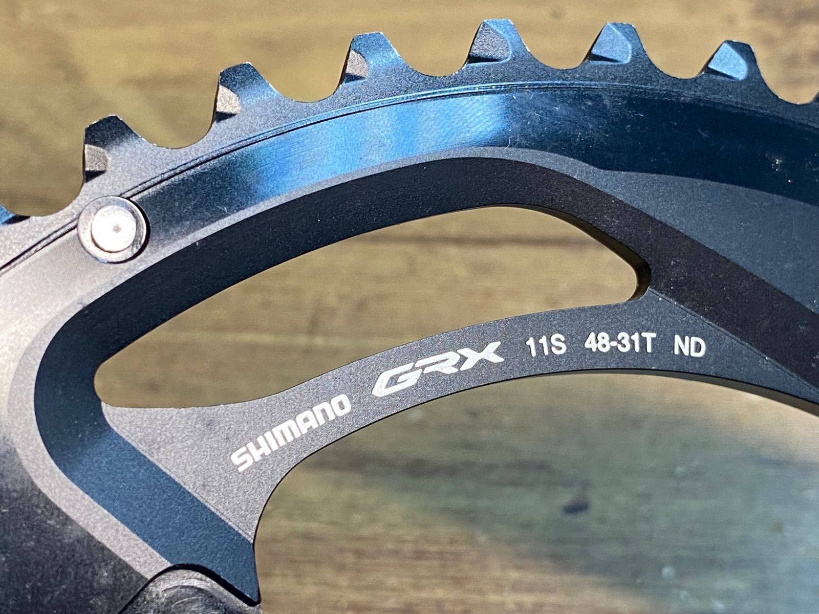 SHIMANO - FC-RX810-2 チェーンリングのみ　48T31T SHIMANO - FC-RX810-2 チェーンリングのみ 48T31Tの通販 by ば