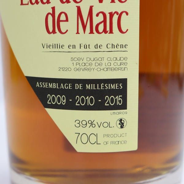 クロード・デュガ オー・ド・ヴィー・ド・マール 39% 700ml クロード デュガ オー ド ヴィー ド マールの通信販売