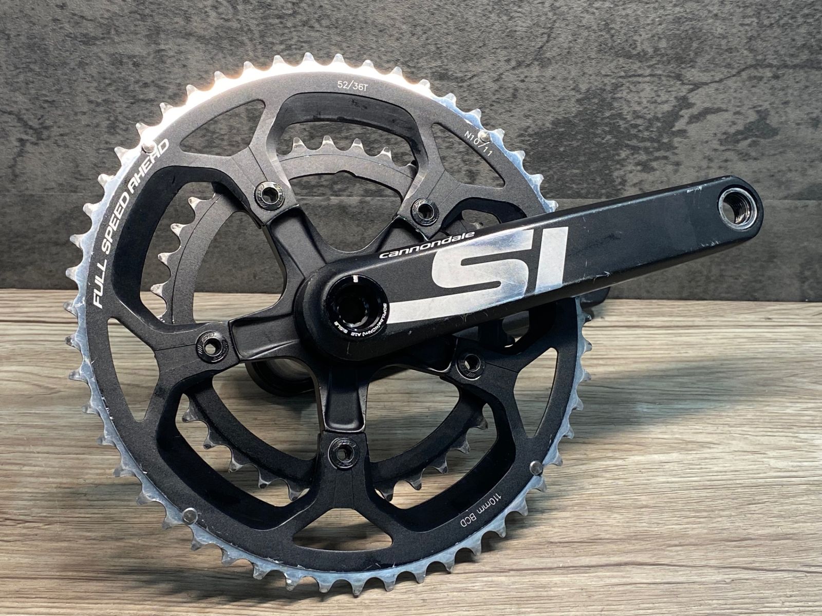 ■キャノンデール　SIクランク　スピンドル■172.5■ CANNONDALE 「キャノンデール」 SI CK-141 52-36T 170mm クランク