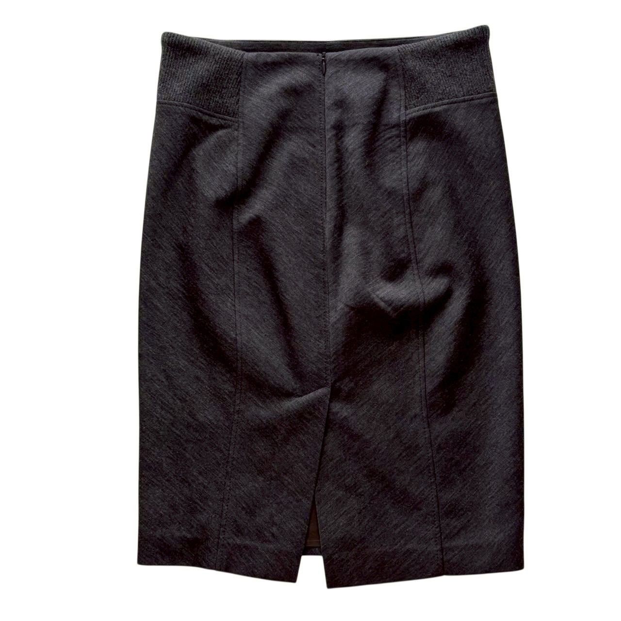 BRUNELLO CUCINELLI グレー タイトスカート 40 BRUNELLO CUCINELLI ブルネロクチネリ タイトスカート グレー 膝丈