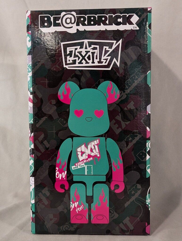 MEDICOMTOY BE@RBRICK EXIT 400% - メルカリ