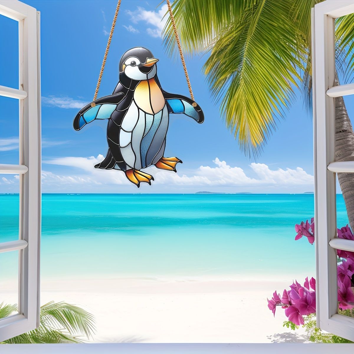 手作りのペンギンオブジェセット：可愛らしさを楽しむインテリアアート 手作りのペンギンオブジェセット：可愛らしさを楽しむインテリア