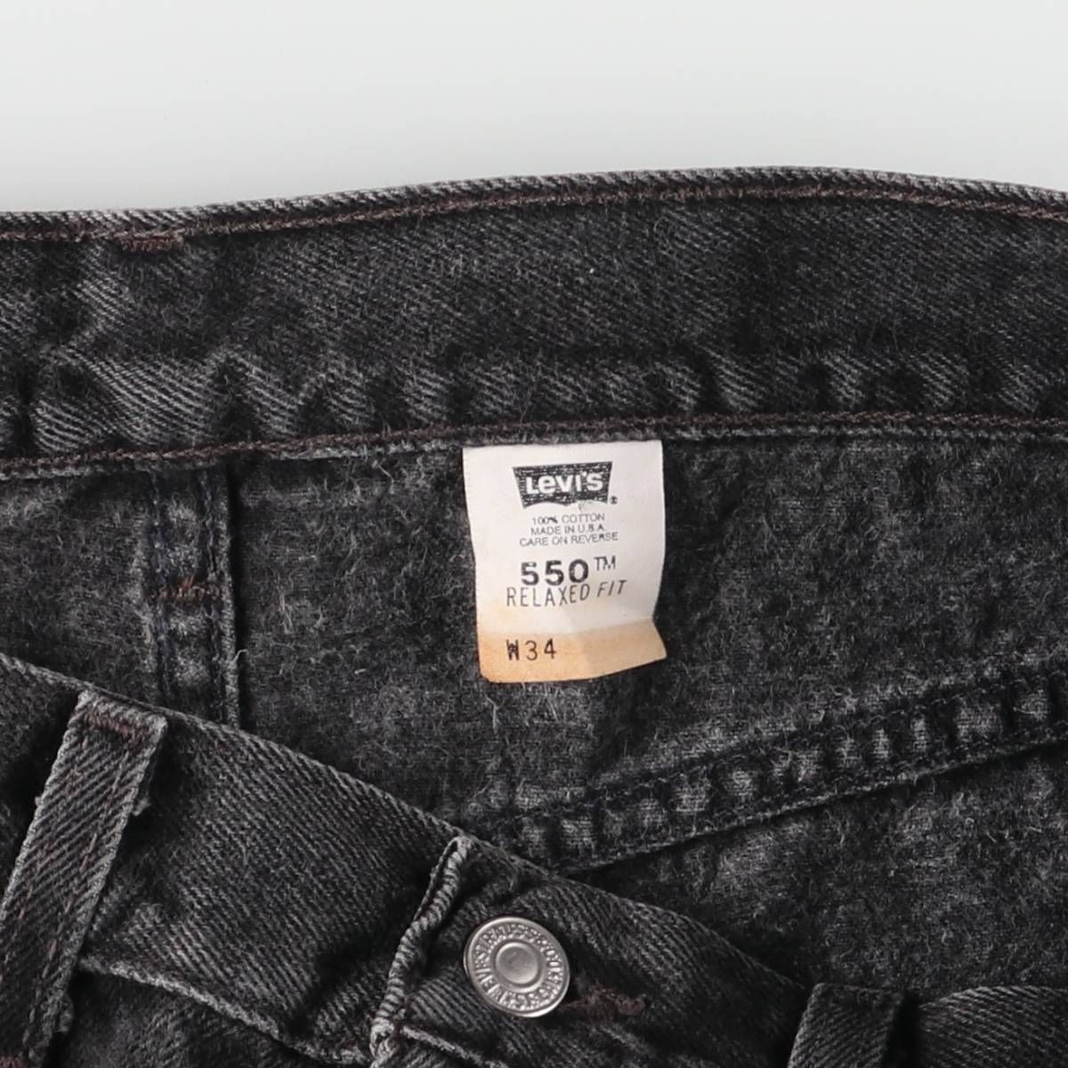 FIT ブラックデニムショーツ
