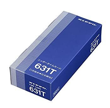 ニッポー タイムカード NTR-2500、2700用 631T(月末締)-販売