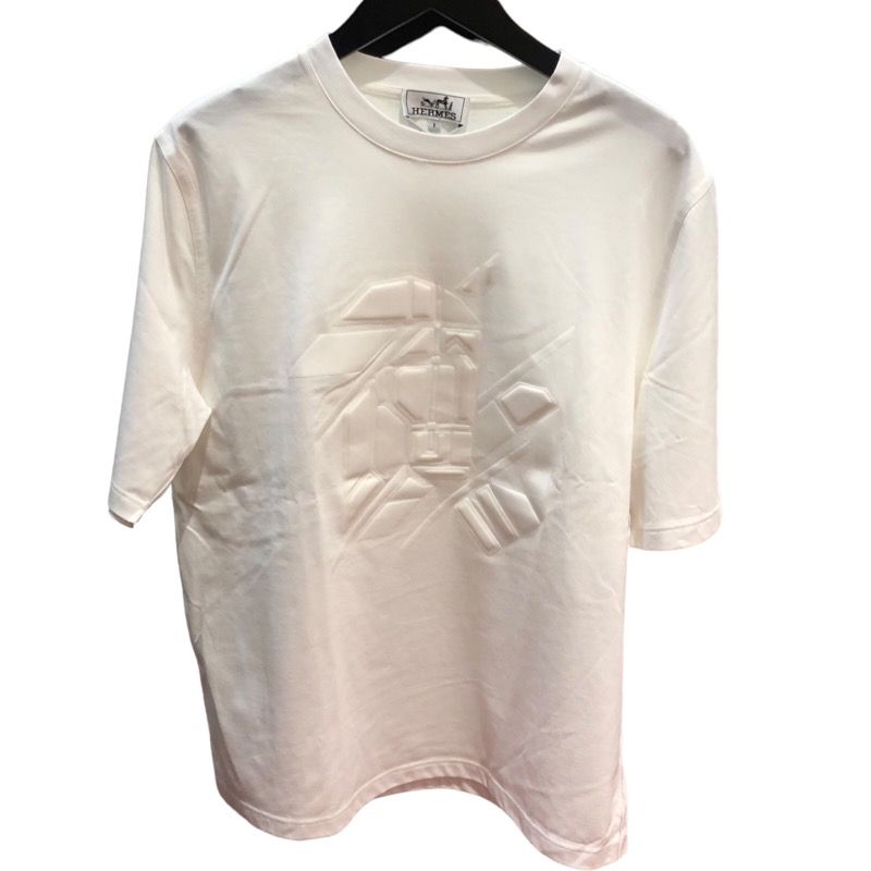 エルメス HERMES Chevaux en syme 3DプリントTシャツ ホワイト ...