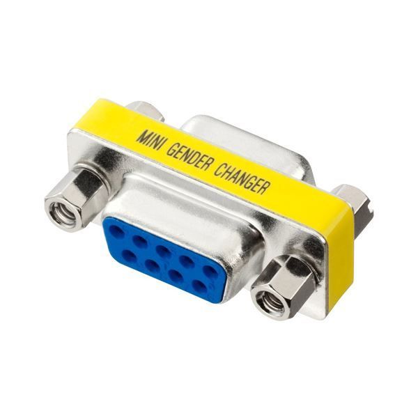 サンワサプライ ジェンダーチェンジャー（D-sub9pinコネクタメスメス） AD9S-FFKX5