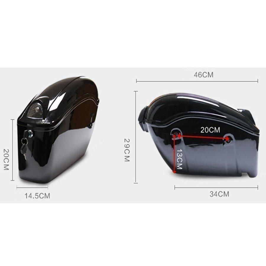 バイク用 サイドハード 左右セット 型崩れしない サイドバック ハードタイプ サイドボックス バイクボックス K8-01 生活用品 インテリア 雑貨 バイク用品 BRIGHTFACE_UK
