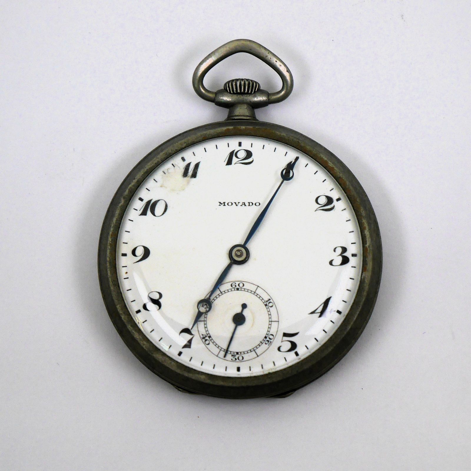 懐中時計 モバード SS 15石 MOVADO pocket watch SS 15jewels no33