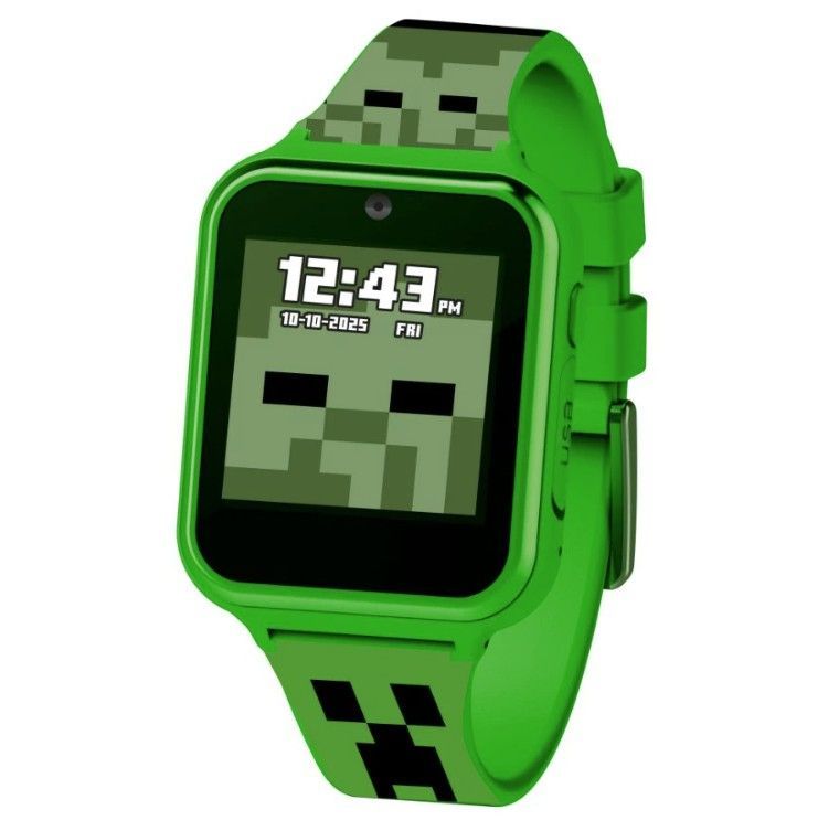 お子様用 Minecraft マインクラフト キッズ インタラクティブ スマートウォッチ USA輸入品 Kids Interactive Smartwatch MIN4130 誕生日プレゼント クリスマスプレゼント ギフト おくりもの 男の子 女の子