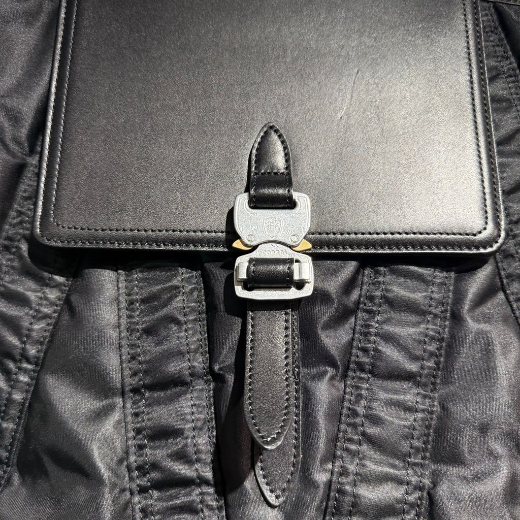 LEATHER FLAP HELMET BAG .12【BLACK】 – SUBLATIONS sublations