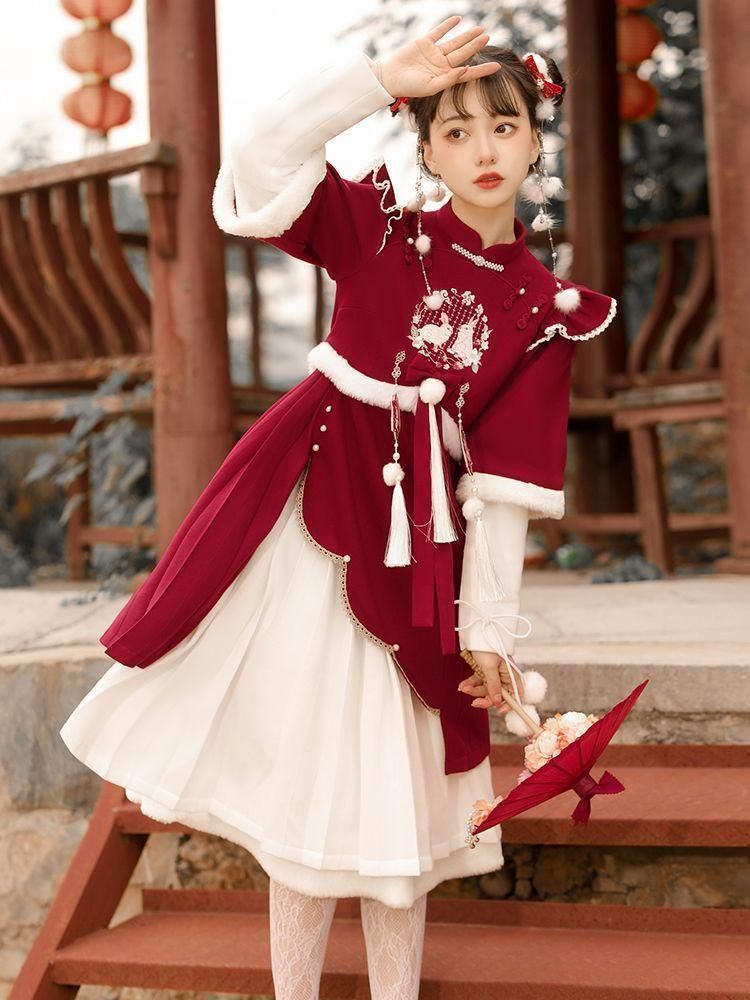 星 2025 豪華刺繍 漢服 かんふく 古風衣装 レトロ風 中華ロリータ コスプレ ワンピース 唐装 仙女服 中華風 美しい刺繍 学園祭用 文化祭用 舞台演出用 日常着 プレゼント用 レディース用HF350