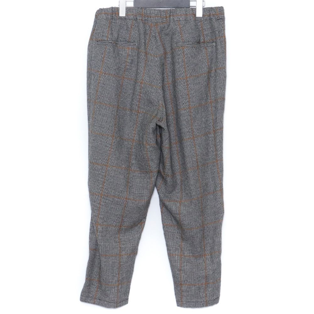 GRAPHPAPER Glencheck Wool Cook Pants