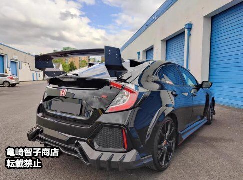 ホンダ シビック FK7／FK8 無限タイプ リアスポイラー-FRP製 O2