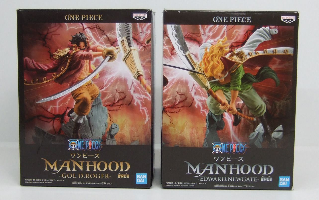 ワンピース MANHOOD-ロジャー ニューゲート フィギュア セット ワンピース MANHOOD ロジャー ニューゲート セット フィギュア
