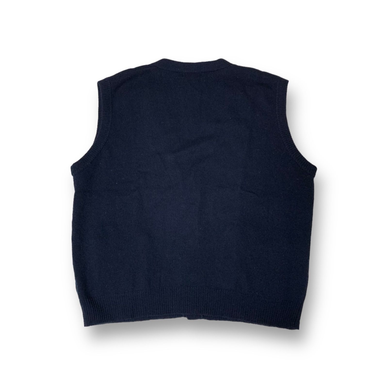 90s Yves Saint Laurent V-Neck Knit Vest イブサンローラン Vネック 