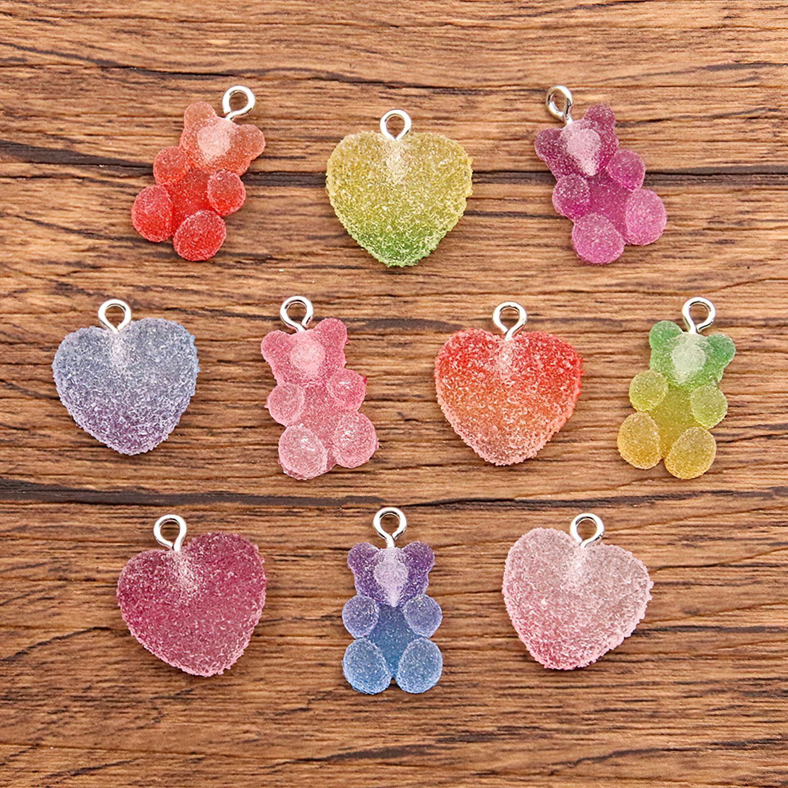 〇シリコンモールドハート 6 有り難う レジン ハンドメイド ぷっくり 