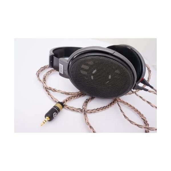 Whiplash Audio TWag V3 and TWcu V3 Hybrid Sennheiser 用アップグレード ヘッドホンケーブル