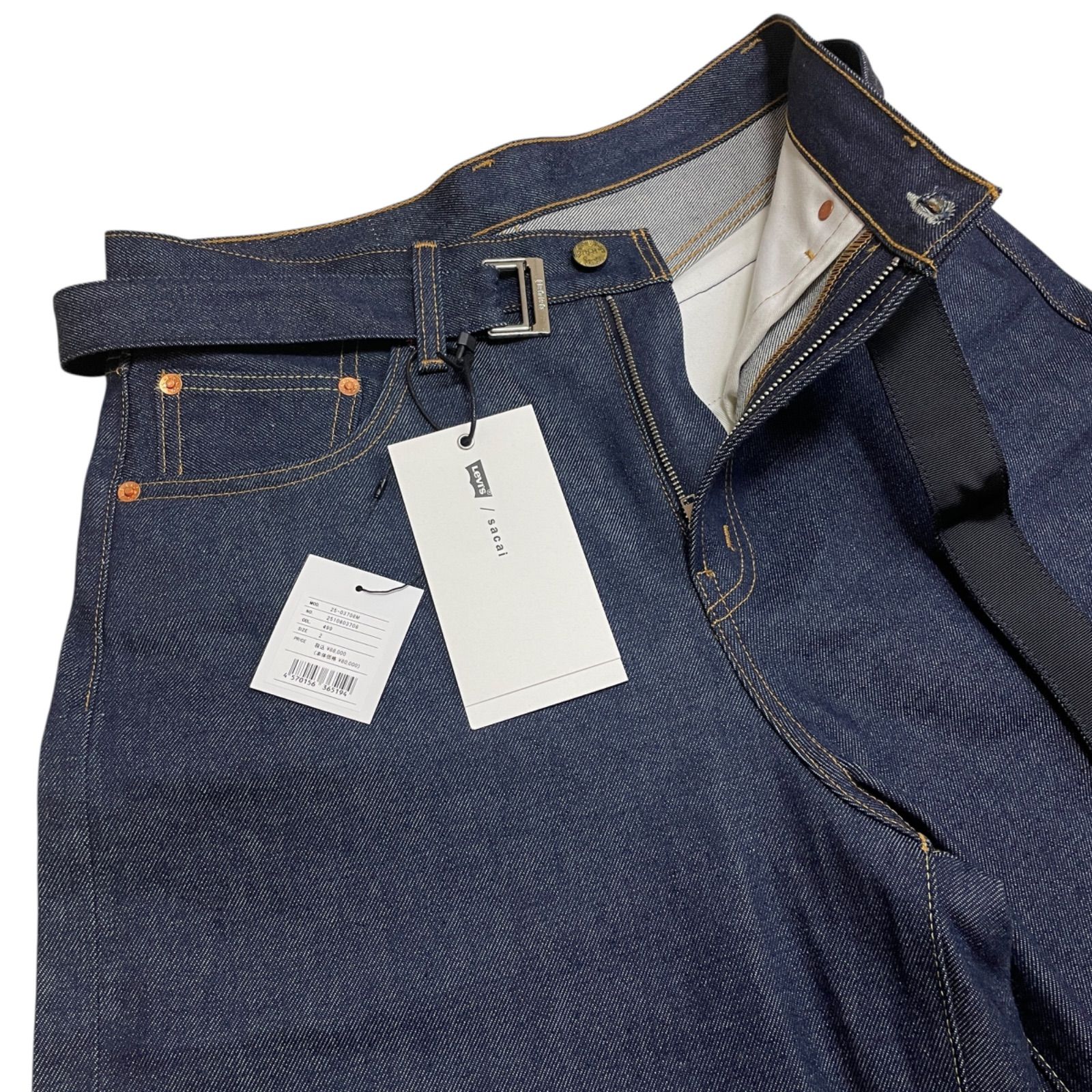 定価49500円 Sacai × Levi's® Denim Pants 25-0962S 499