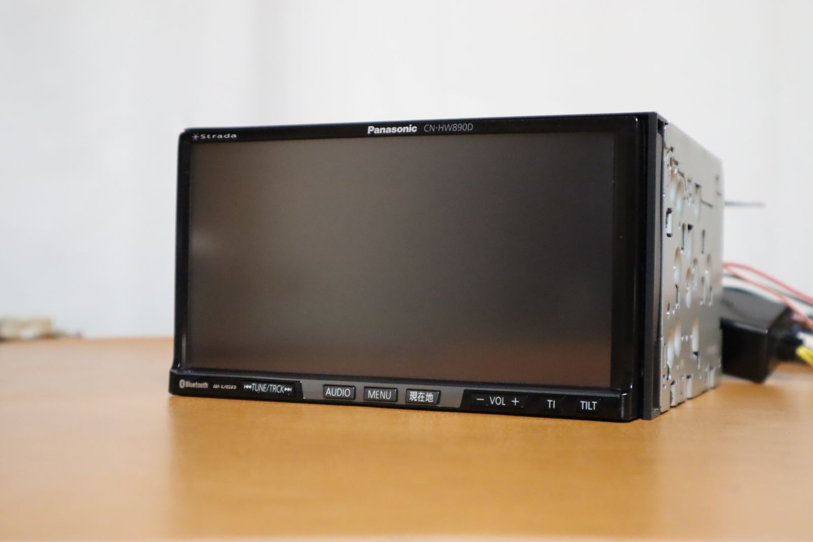 Panasonic [107729-A]スバル純正 ストラーダ HDDナビ CN-HW890DFA本体 4ch地デジ/Bluetooth内蔵 地図2010年度版 動作確認済
