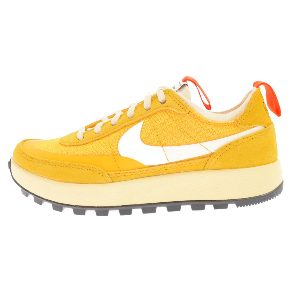 NIKE×Tom Sachs/ナイキ×トムサックス　ローカットスニーカー　WMNS CRAFT GENERAL PURPOSE SHOE DA6672-700　サイズ：25.5cm　カラー：イエロー【USED】【230409】【yast】