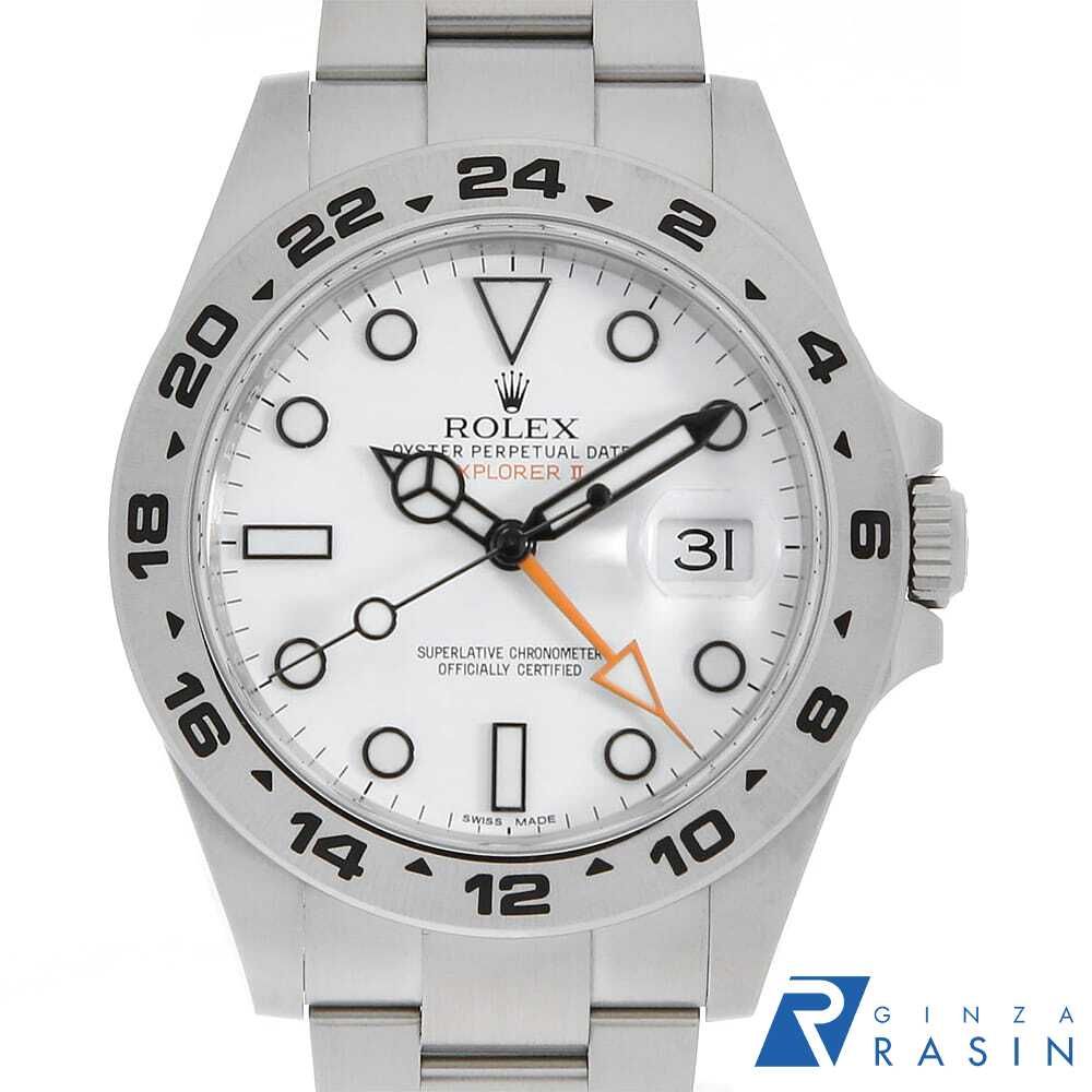 トゥン出品 ロレックス エクスプローラーII 216570 ホワイト ランダム番