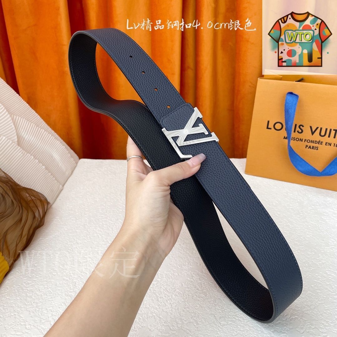 ルイヴィトン　レザーベルト ネイビー オレンジ ストライプ ベルト ルイ・ヴィトン(louis vuitton)」の人気商品一覧 | 安い