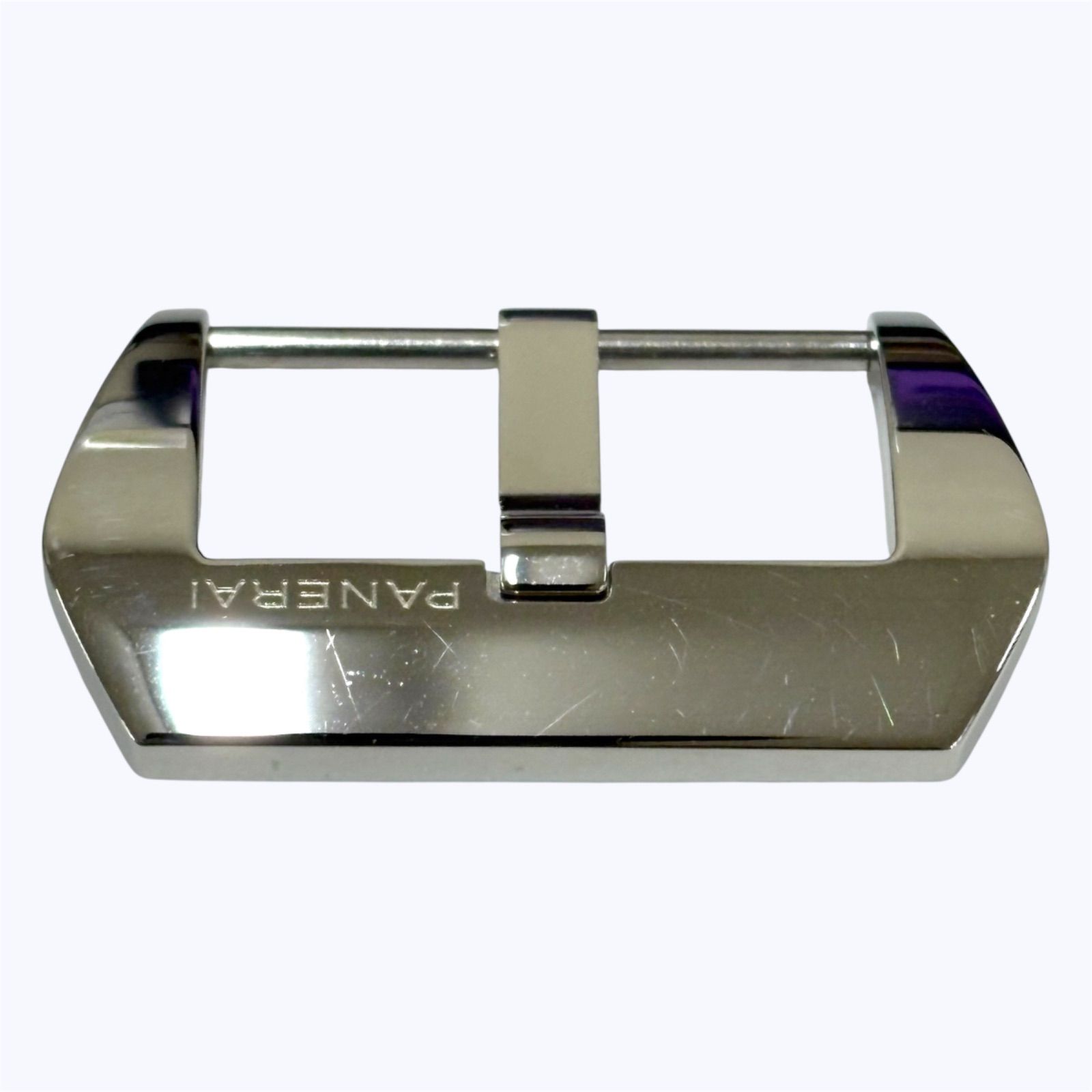 極美品 パネライ純正品 24mm ルミノールアリゲーター + 尾錠バックル