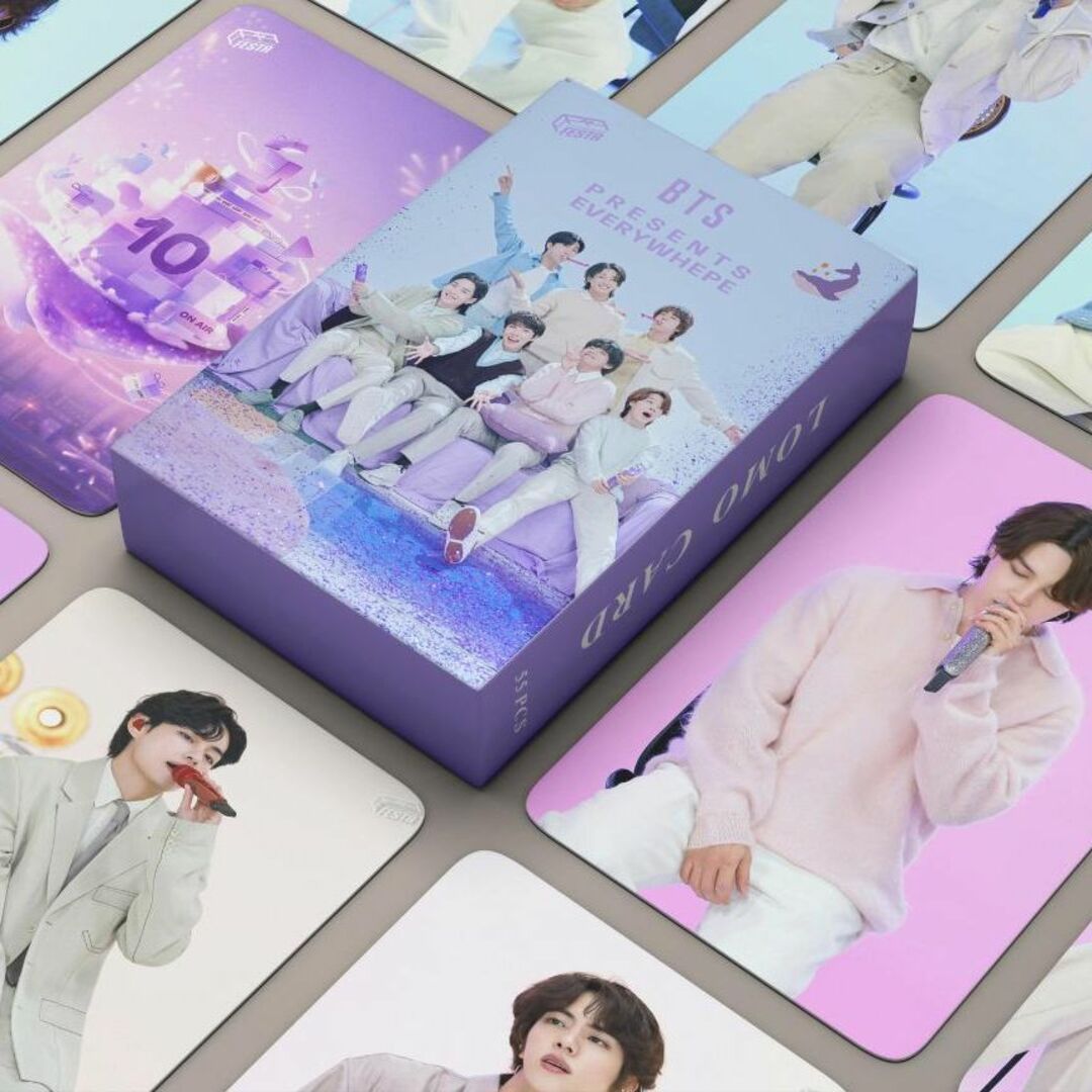 BTS 10周年イベントラウンジ ARMY Lounge 限定トレカ全員7枚 BTS 10周年イベントラウンジ ARMY Lounge 限定トレカ全員7枚