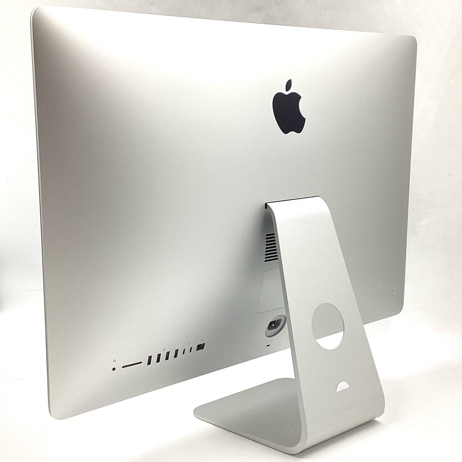 Apple iMac 27インチ 2019 3.7 GHz Intel Core i5 40GB M.2 SSD 128GB HDD 2TB シルバー 動作 済 全額返金保証 最速発送