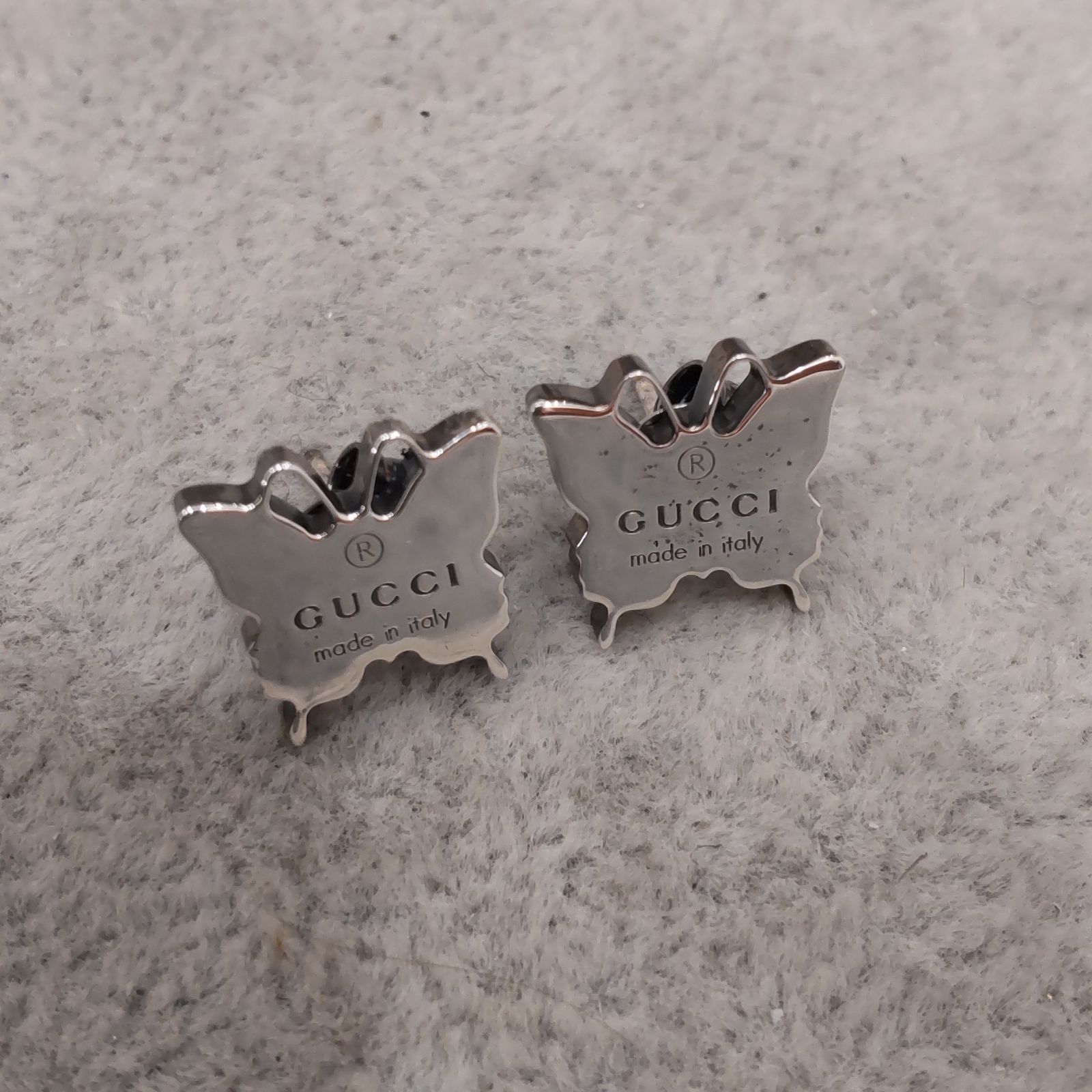 GUCCI グッチ バタフライ ピアス 925 蝶 - メルカリ