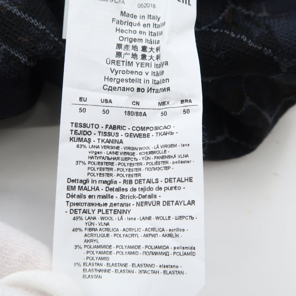 美品 EMPORIO ARMANI アルマーニ 11P330 11228 イージーパンツ 1点 50  