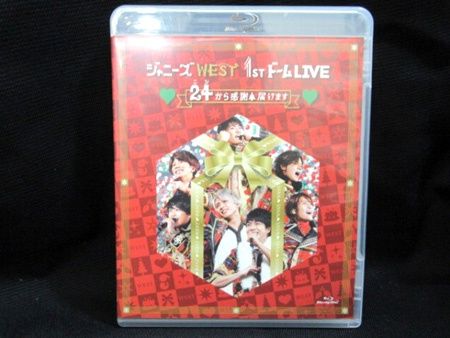 ウエスト WEST JEXN-0079/80 1stドーム LIVE 24ニシから感謝届けます