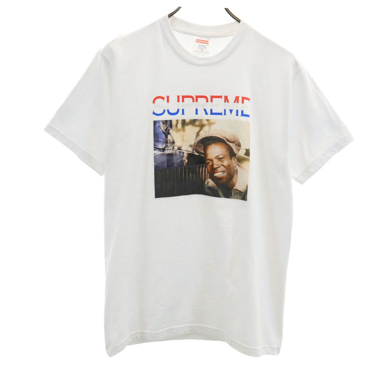 Supreme シュプリーム 16ss バーリントン リーヴィ 半袖 Tシャツ M ホワイト メンズ 古着