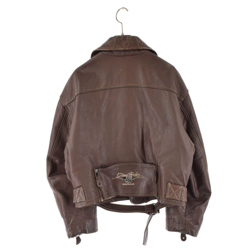 DIESEL (ディーゼル) ショート丈レザーダブルライダース