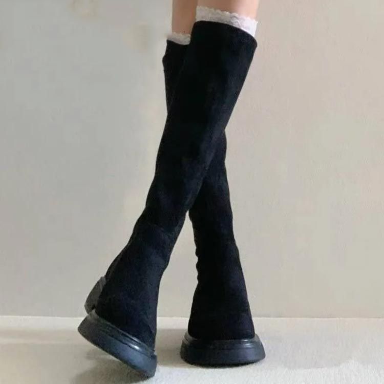 ブーツ レディース ロングブーツ ジョッキーブーツ ニーハイブーツ